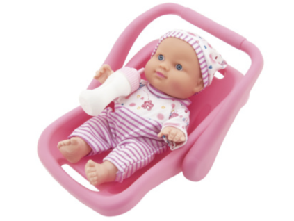 TEDDIES Bábika v sedačke 25cm