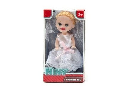 FASHION DOLLS Niny bábika nevesta 12cm (Variant 1)