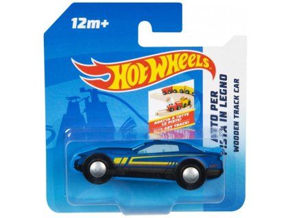 HOTWHEELS drevená formula 9cm
