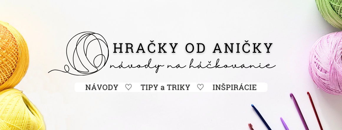 Vitajte na www.hrackyodanicky.sk, stránke venovanej háčkovaniu hračiek.