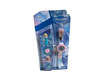 Frozen Elsa detské digitálne hodinky s projektorom