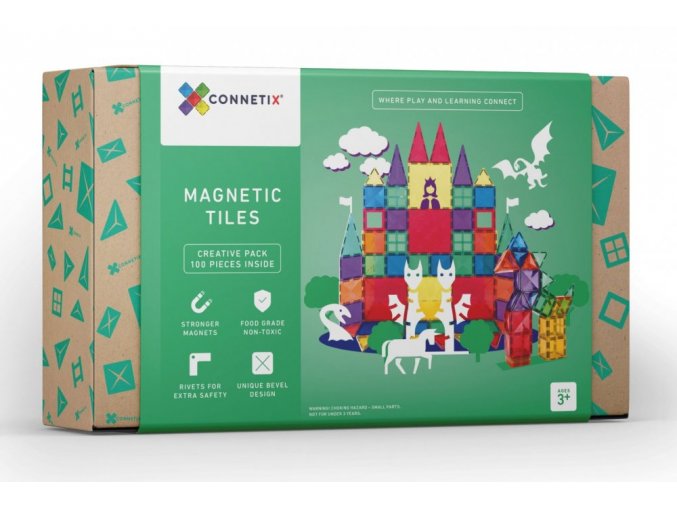 Jak vybrat nejlepší magnetickou stavebnici pro děti: Magna Tiles x Connetix Tiles