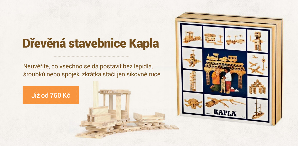 Dřevěná stavebnice Kapla - Kupte