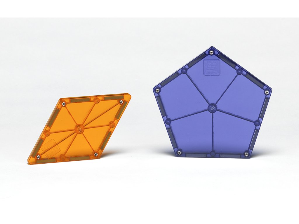 # 15718 Magna Tiles Polygons 8 Piece Expansion Set 1