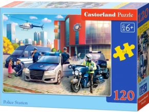 Puzzle 120 dílků - Policejní stanice