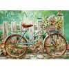Puzzle 500 dílků - Bicykl s květinou