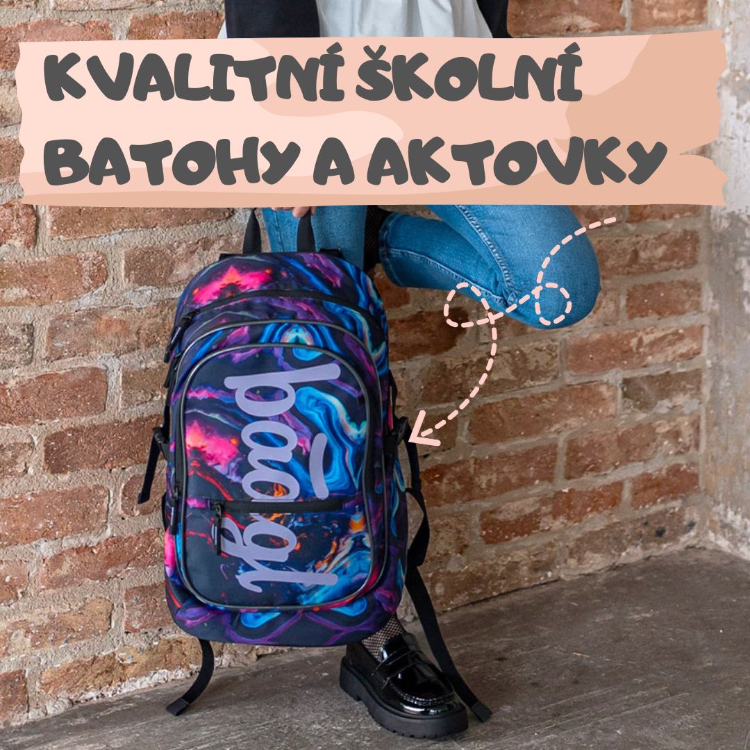 Ergonomické batohy a další školní pomůcky