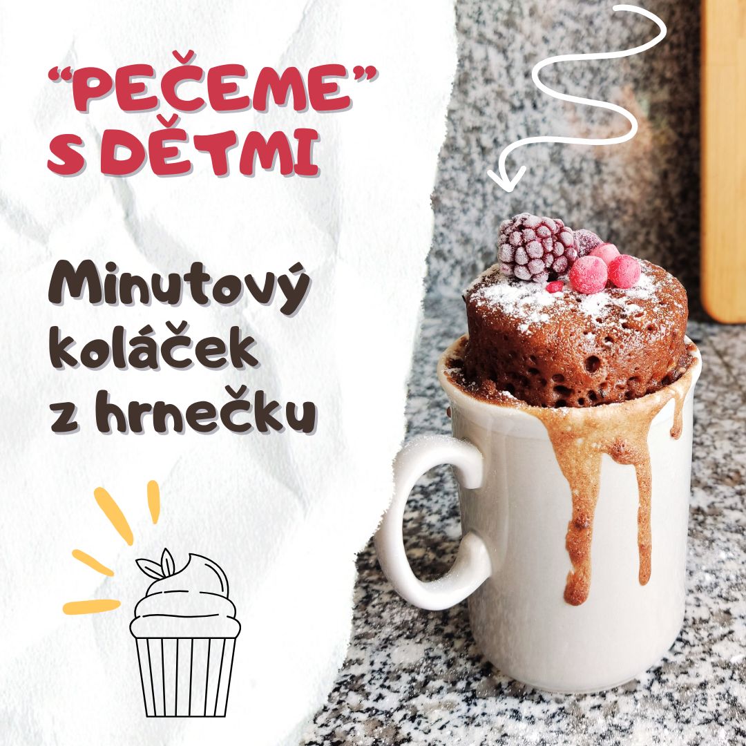 Minutový koláček: rychlý dezert připravíte s dětmi "raz dva"