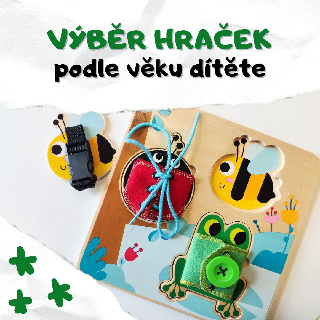 TIPY: Průvodce výběrem hraček podle věku dítěte – od miminka po puberťáka