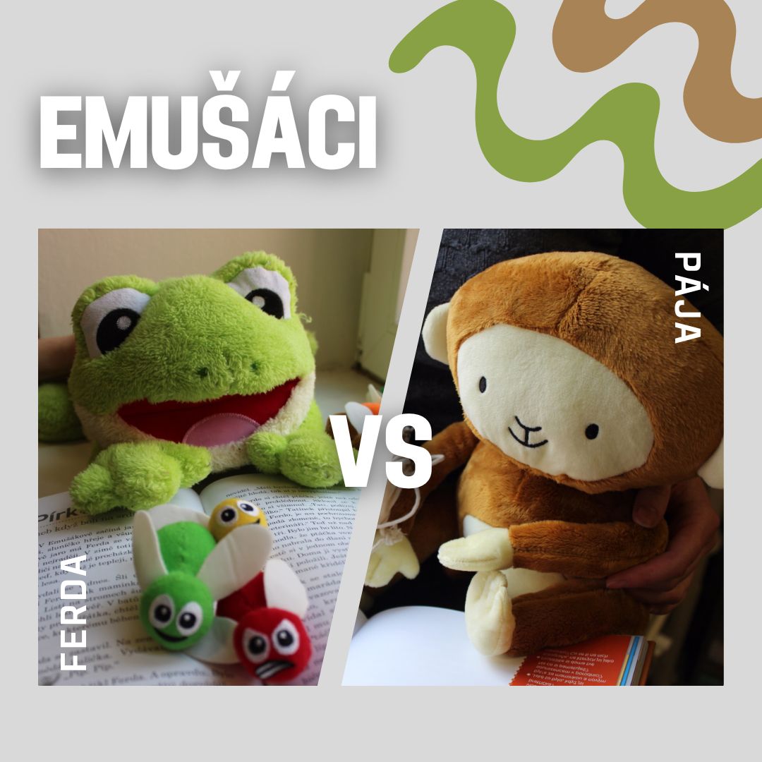 POROVNÁNÍ: Emušáci - Hodí se nám více Ferda nebo Pája?