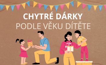 Chytré hračky rozdělené podle doporučeného věku dítěte