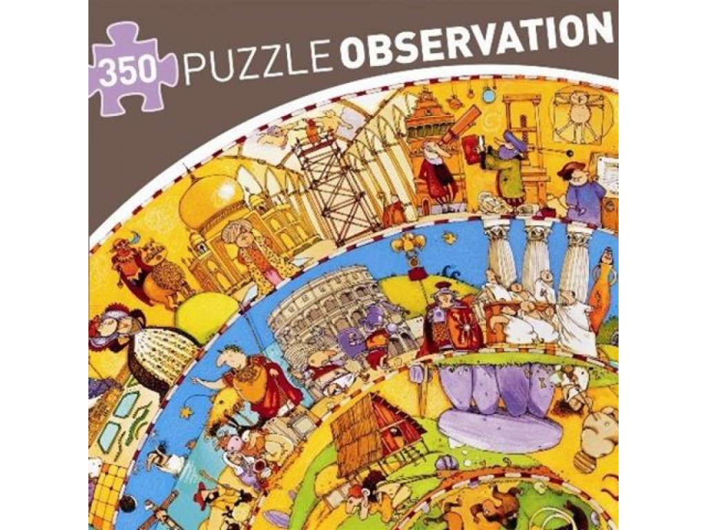 Histoire - Puzzle observation - 350 pièces - Djeco