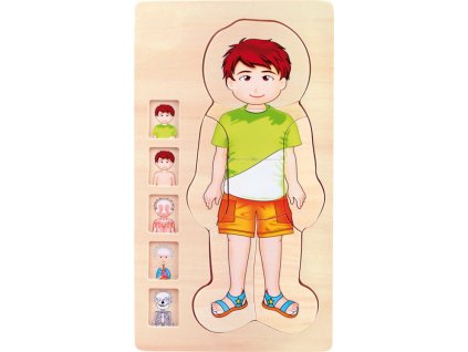 5842 Legler Puzzle anatomie Tim 1