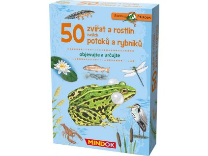 Mindok | Expedice příroda: 50 zvířat a rostlin našich potoků a rybníků