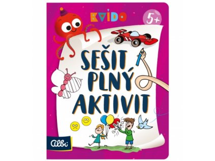 Albi | Kvído - Sešit plný aktivit 5+