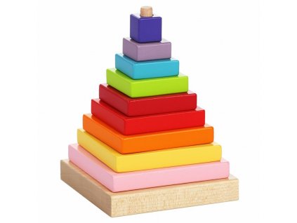 13357 cubika skladacka pyramida drevena