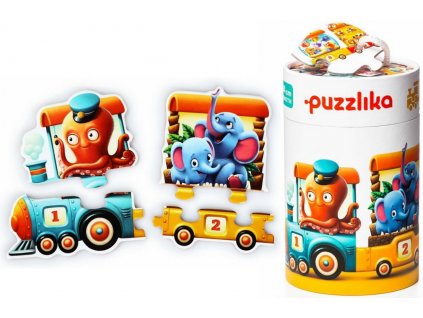 13050 puzzlika naucne puzzle pocitani vlak tit