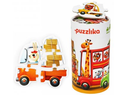 13784 puzzlika puzzle auta tit