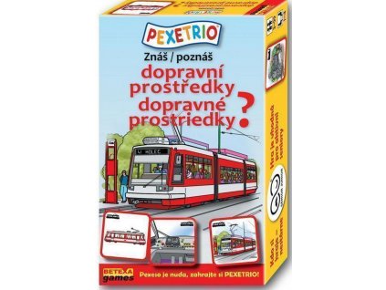 Betexa | PEXETRIO Znáš dopravní prostředky?