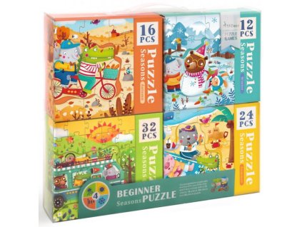 MD3025 mideer sada puzzle rocni doby