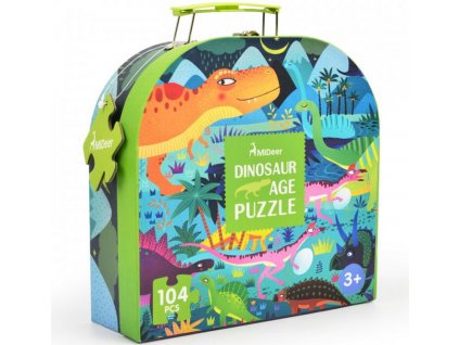 md3026 puzzle v kufriku dinosauri