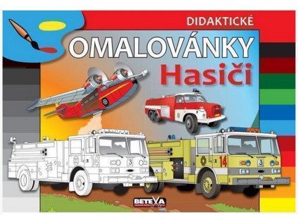 be350 omalovanky hasici