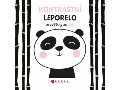 9788026431091 kontrastni leporelo zviratka zoo