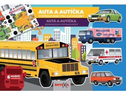 BE232 betexa vystrihovanka auta a auticka