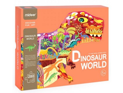 MD3083 mideer puzzle svet dinosauru