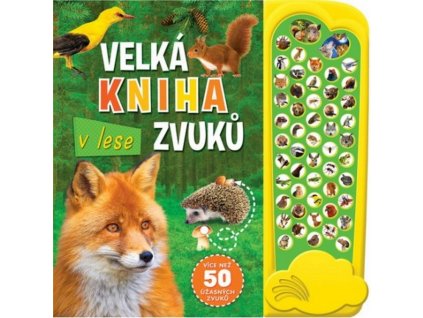 9788025619261 velka kniha zvuku v lese