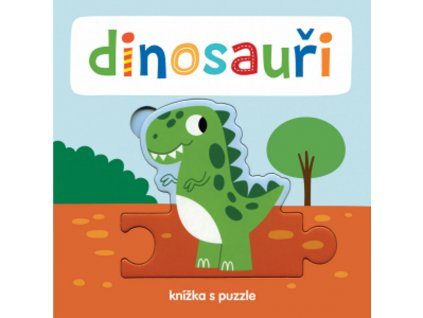 9788025627822 knizka s puzzle dinosauri