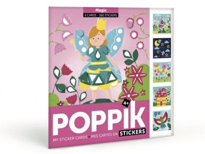 POC004 poppik kreativni samopelkove karty pohadkove
