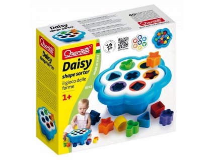 0242 quercetti daisy shape sorter