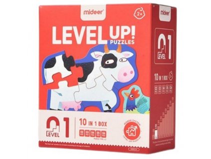 CT7018 mideer puzzle LEVEL UP 1 zvirata