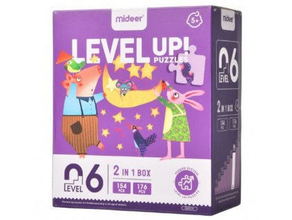 CT7024 mideer puzzle LEVEL UP 6 predstavte si svet