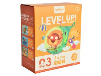 CT7034 mideer puzzle LEVEL UP 3 cestovani