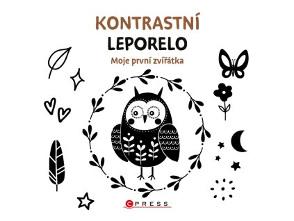 9788026440024 kontrastni leporelo moje prvni zviratka