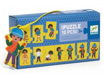DJ08188 djeco puzzle oblekani
