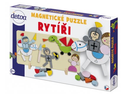 14700 detoa magneticke puzzle rytiri