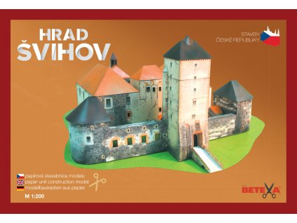 be330 papirove modely hrad svihov