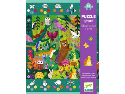 DJ07149 Vyhledávací puzzle les