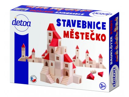 14433 detoa stavebnice mestecko