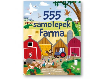 9788025633205 555 samolepek farma obalka