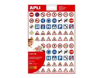 A10116 samolepky dopravni znacky
