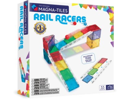 MT 251033RR magnetická stavebnice rail racers