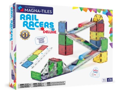 MT 251090RR magnetická stavebnice rail racers deluxe