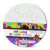 Efko | Namaluj si sám Puzzle kruh