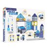 MT 252035PS magnetická stavebnice policejní stanice9