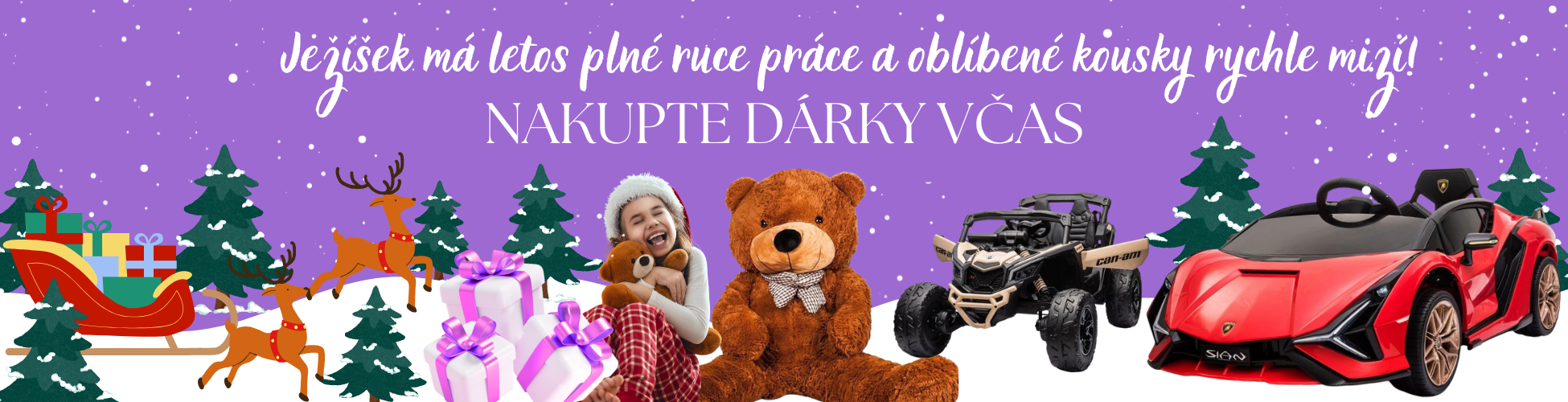 Vánoce se blíží - zboží bude rychle vyprodáno Hrackyzadobrekacky.cz