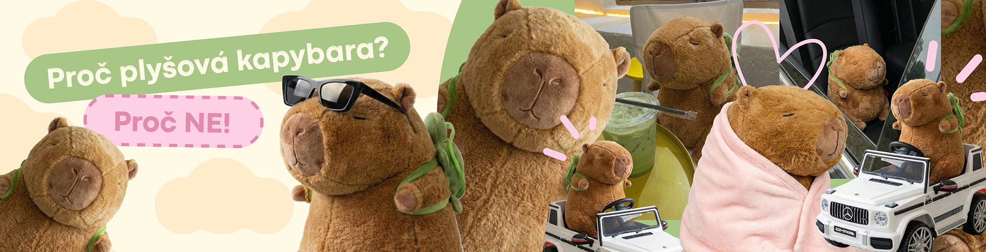 Plyšové kapybary – roztomilé měkké hračky pro děti